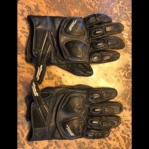 Genuine Leather Motorcycle Gloves